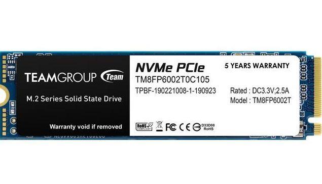 TeamGroup MP33 2TB PCIe M.2 NVMe SSD