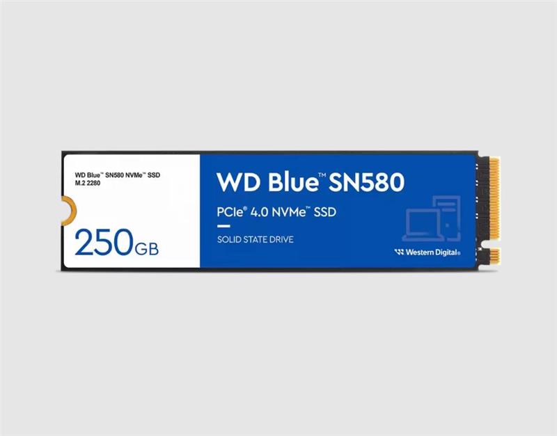 WD Blue SN580 250GB M.2 NVMe PCI-E SSD