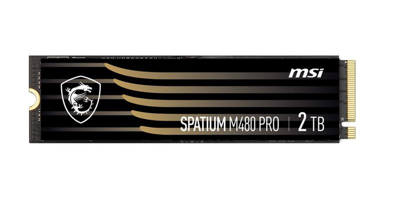 MSI SPATIUM M480 pro 2TB PCIe 4.0 NVMe M.2 SSD