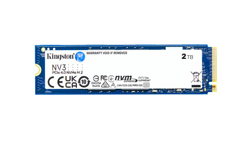 KINGSTON NV3 2TB NVMe PCIe 4x4 SSD