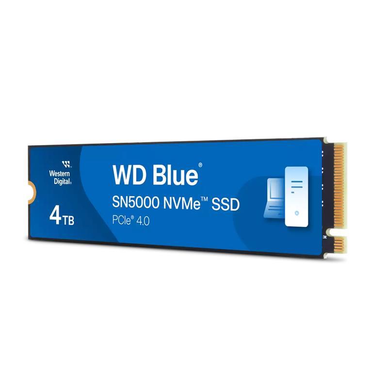 【toms】WD Blue SA510 4TB SSD Western Digital 4TB WD Blue SA510 SATA SSD, Internal 2.5”/7mm