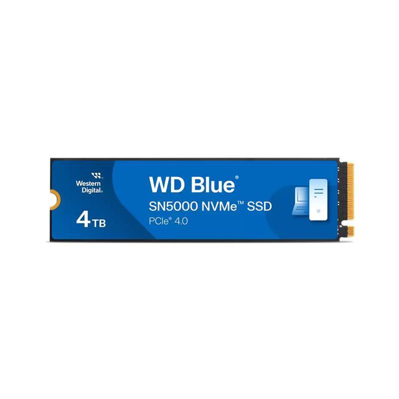 Disque SSD WD Blue SN5000 4 To PCIe Gen4 x4 M.2 2280