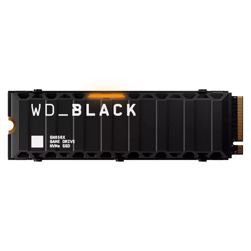 WD Black SN850X 8TB w/Heatsink PCIe Gen4 NVMe M.2 SSD