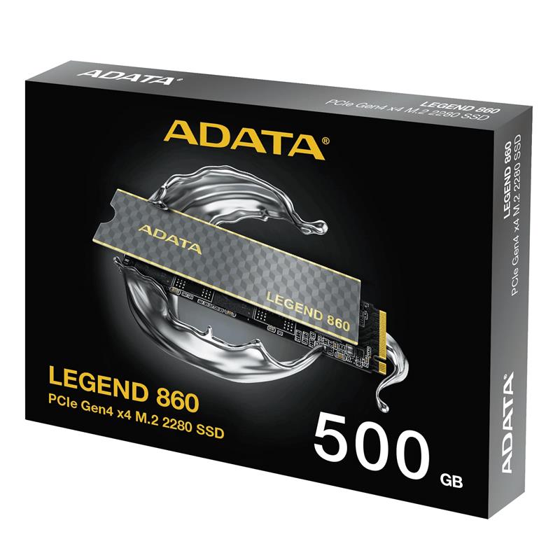 ADATA LEGEND 860 500GB PCIe Gen4 x4 M.2 2280 (SSD) - Canada