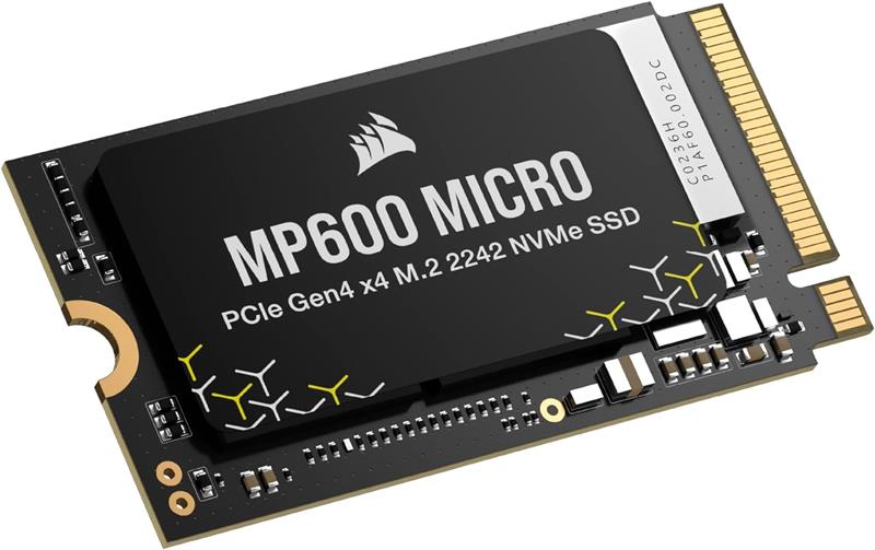 CORSAIR Force MP600 Micro 1 To PCIe Gen4 x4 NVMe M.2 2242