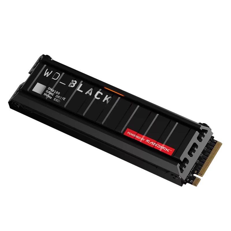 WD Black SN8100 1TB PCIe Gen5 NVMe M.2 2280 SSD with Heatsink