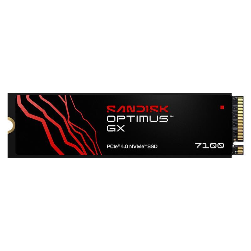 SanDisk Optimus GX 7100 500GB PCIe Gen 4.0 x4, NVMe SSD