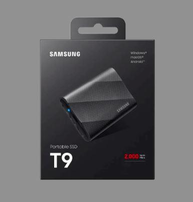 Samsung(サムスン) T9 1TBポータブルSSD Samsung Portable SSD T9 Black | Samsung Canada