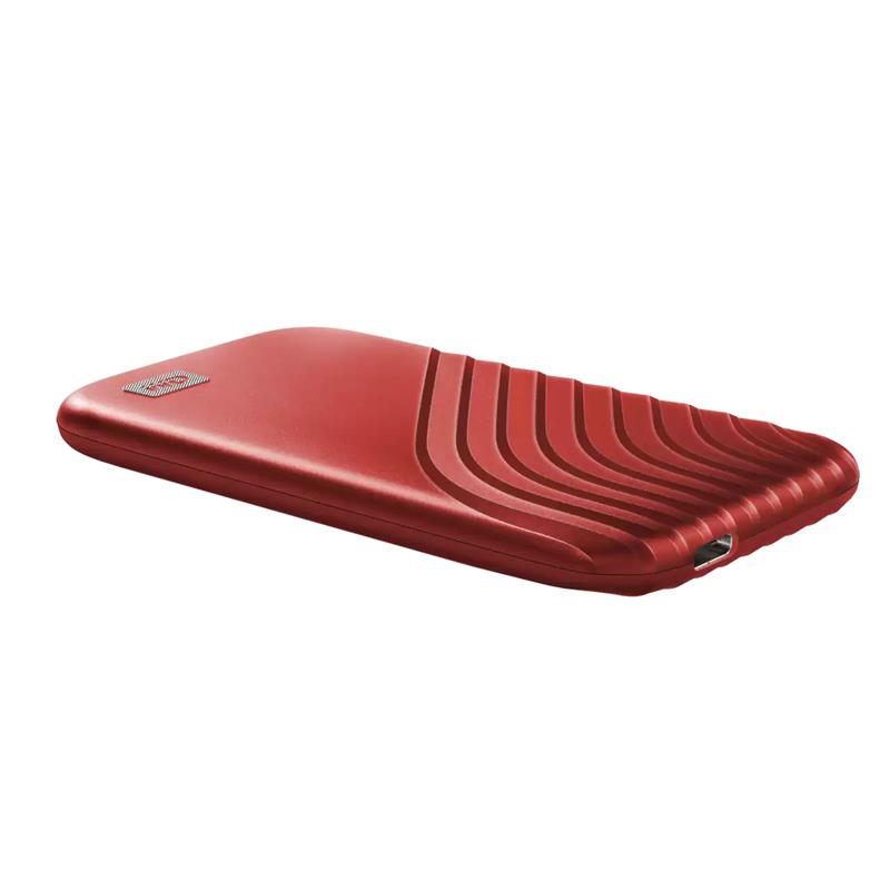 WD My Passport 1 To USB 3.2 Gen 2 rouge SSD externe