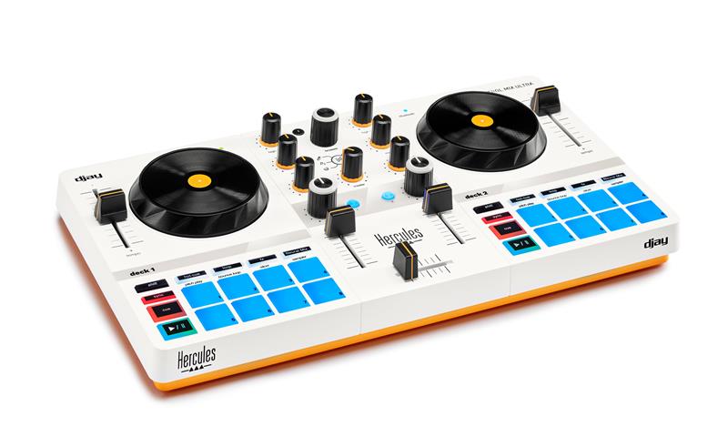 HERCULES DJControl Mix Ultra, White - Canada Computers