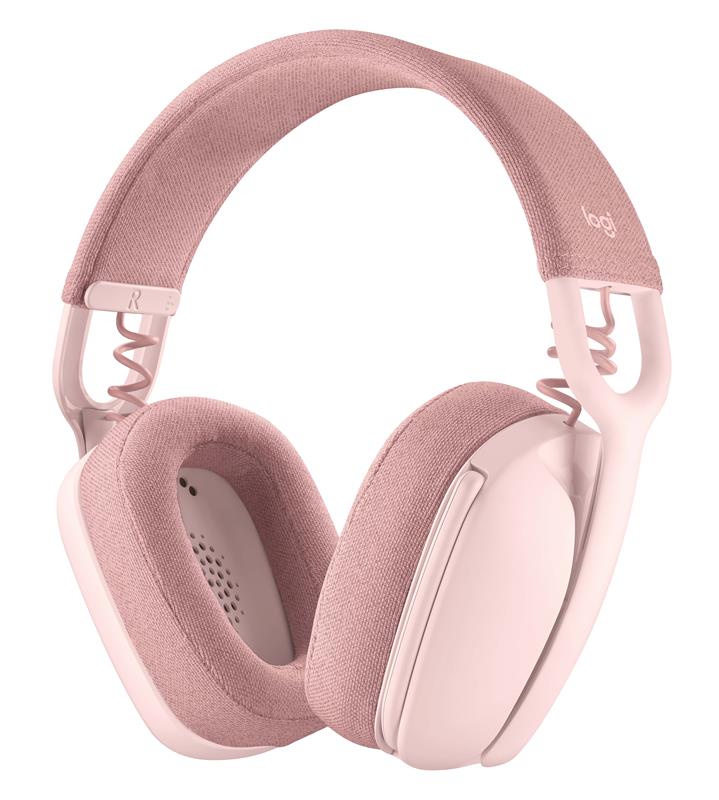 LOGITECH Zone Vibe 100 lightweight wireless headset - Rose