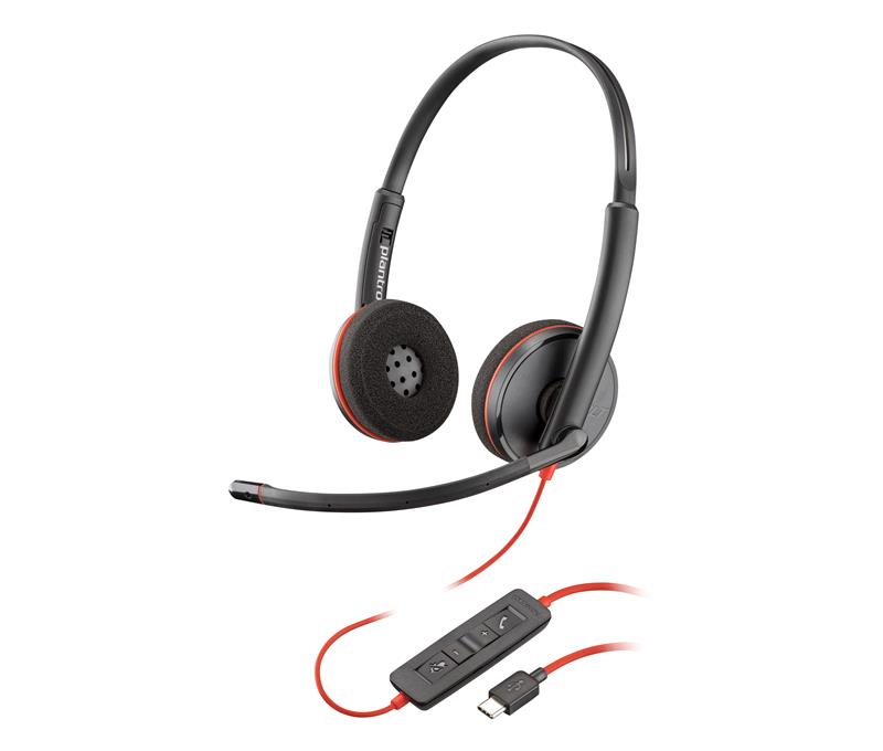 HP Poly BW 3220 Stereo USB-C HS +USB-C/A