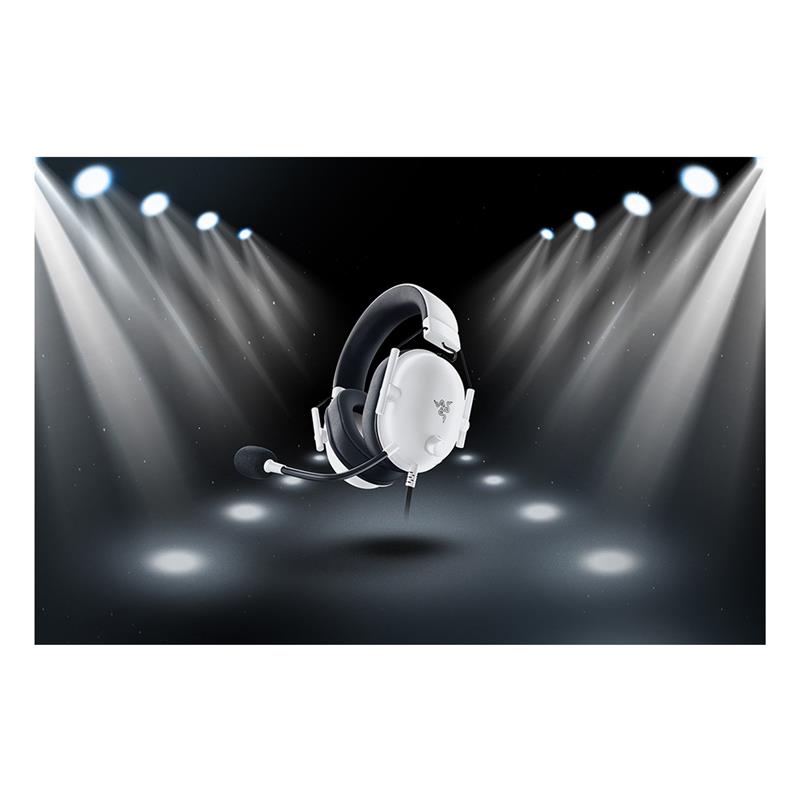RAZER BlackShark V2X Wired Gaming Headset - White - Canada