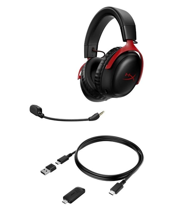 HYPERX Cloud III Wireless Gaming Headset - Red - Canada