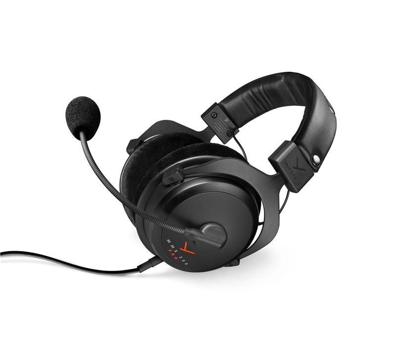 Beyerdynamic MMX 300 PRO Wired black gaming headset with 46 ohms