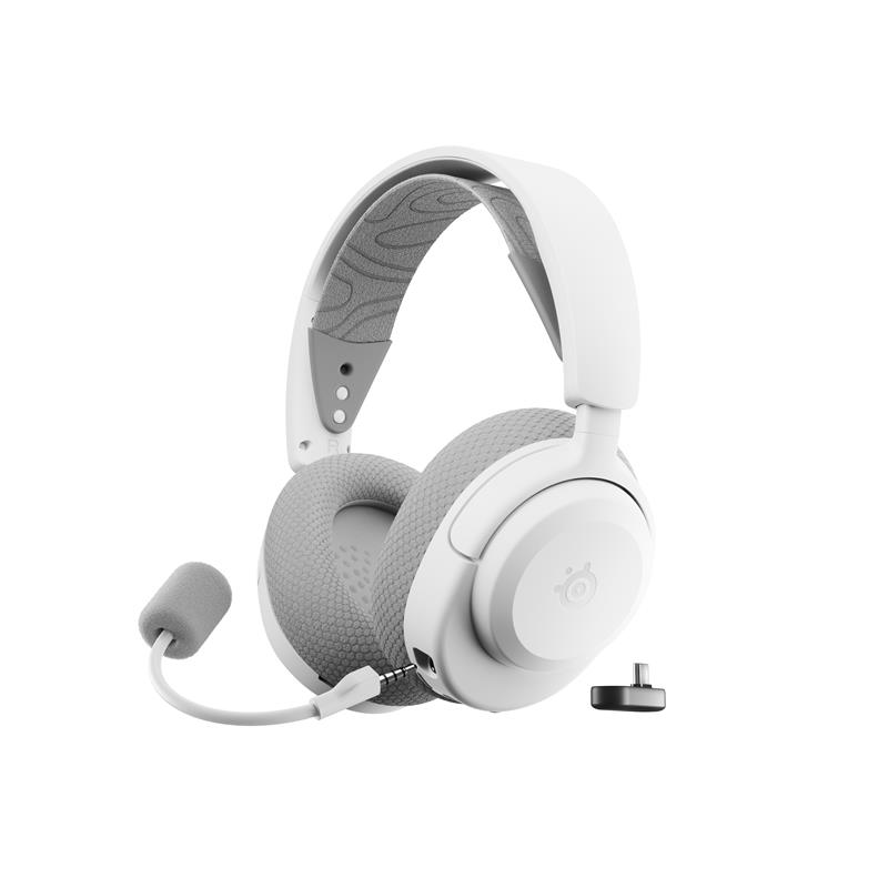 Casque sans fil multiplateforme SteelSeries Arctis Nova 3X - Blanc