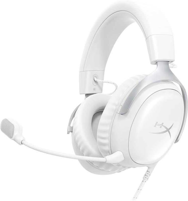 HyperX Cloud III Casque de jeu filaire - Blanc