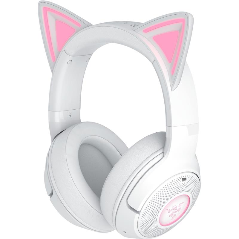 RAZER Casque Bluetooth Chroma sans fil Kraken Kitty V2 - White