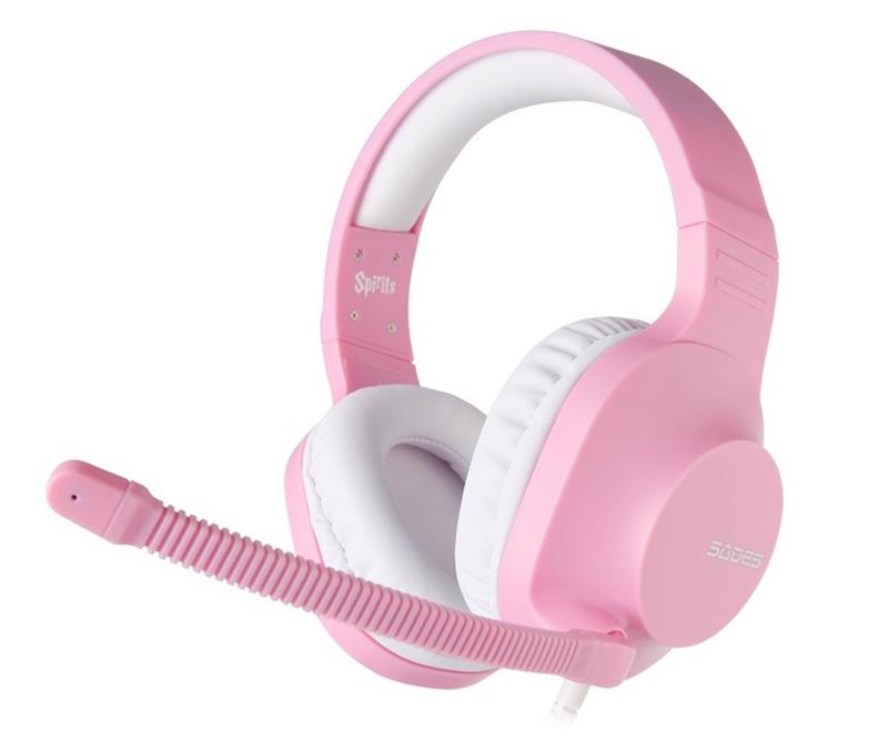 SADES Gaming Headset-Spirits (SA-721) - Pink