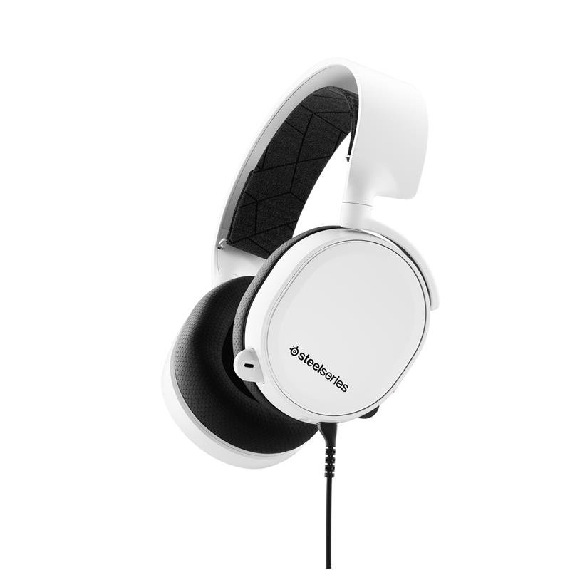 STEELSERIES (Arctis 3) - Casque-micro multiplateforme blanc(Open Box)