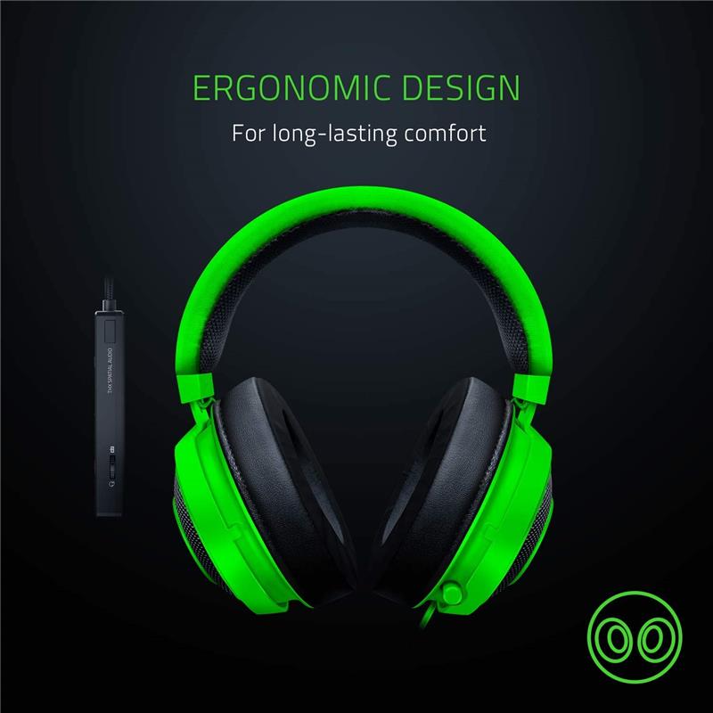 ヘッドホン Razer KRAKEN TOURNAMENT EDITION GREEN Amazon.co.jp: Razer Kraken Green ゲーミングヘッドセット +