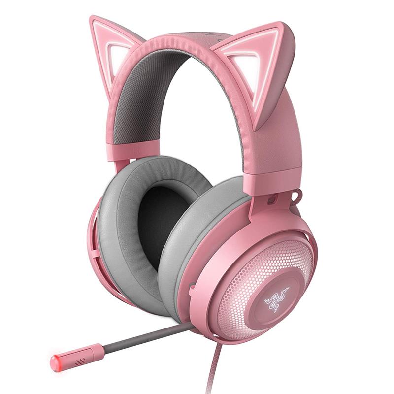 RAZER Kraken Kitty - Chroma USB Gaming Headset - Quartz(Open Box)