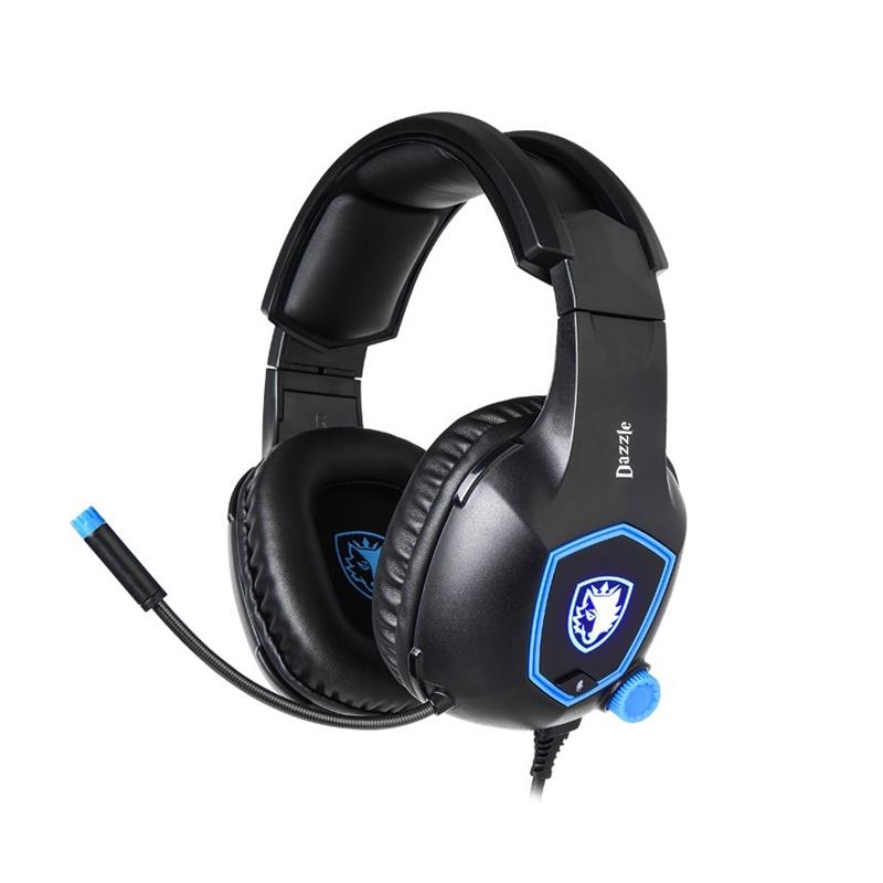 SADES Dazzle Virtual 7.1 Surround Sound Gaming Headset For PC-SA-905