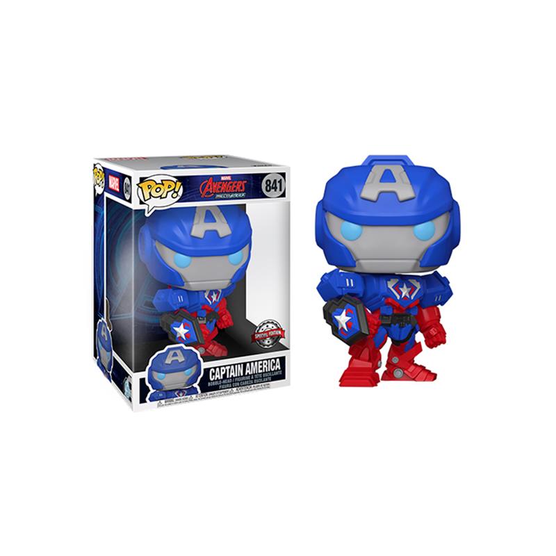 FUNKO POP! Marvel Mech Captain America 10" Exclusive