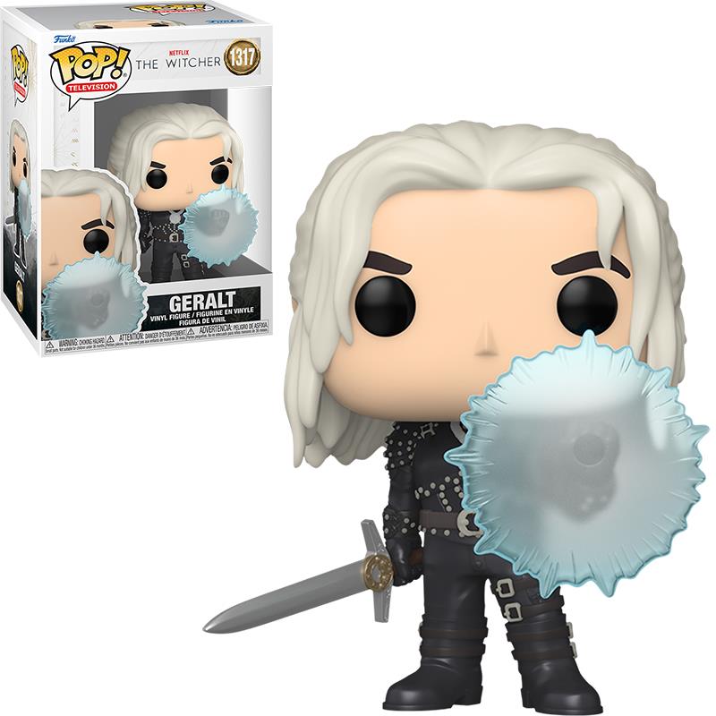 Funko POP! Netflix: THE WITCHER - Geralt (with Shield)