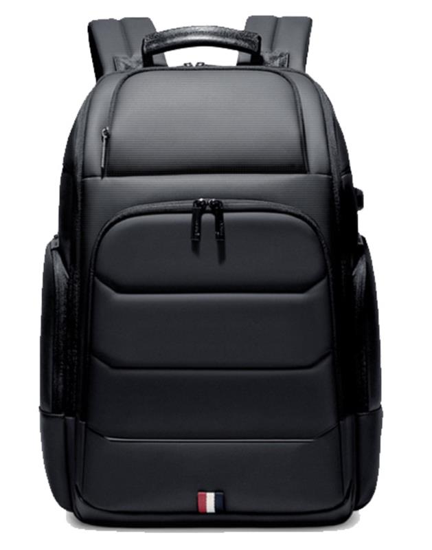 KINGSLONG 15.6" Laptop Backpack with USB Charging Port, Black