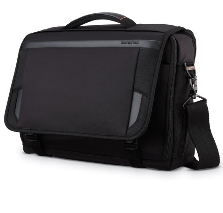 SAMSONITE Pro 15.6" Slim Messenger, Black