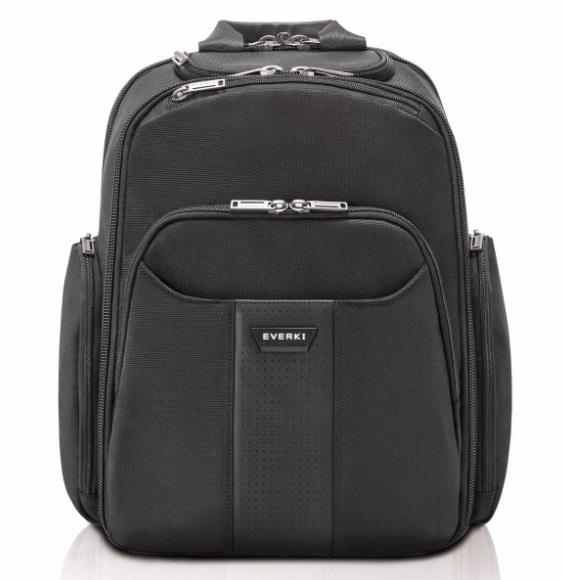 EVERKI Versa 2 Premium Laptop Backpack, Black