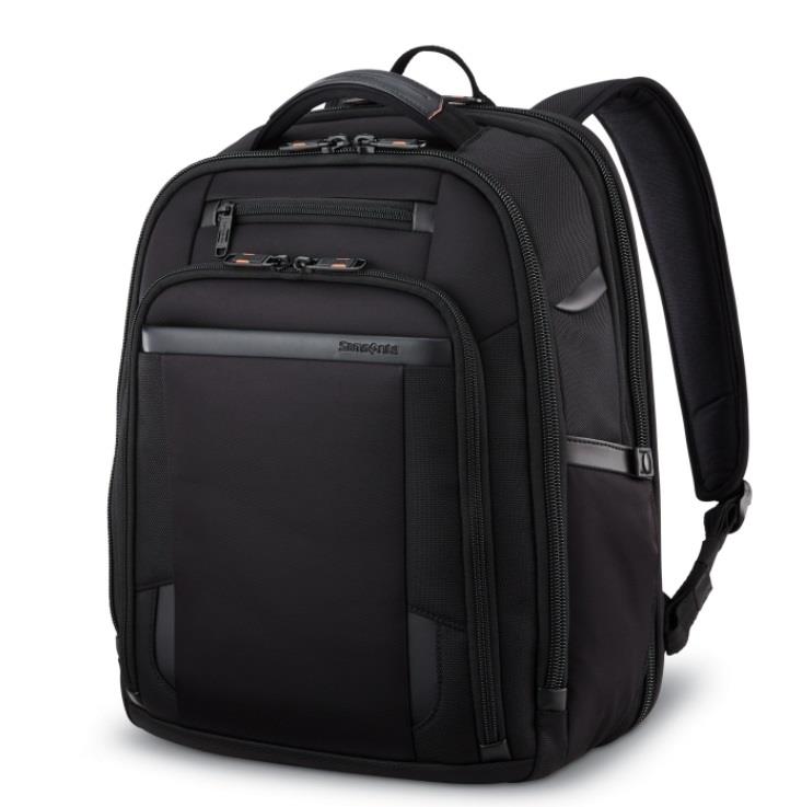 SAMSONITE Pro 15.6" Standard Backpack, Shaded Grey/Black