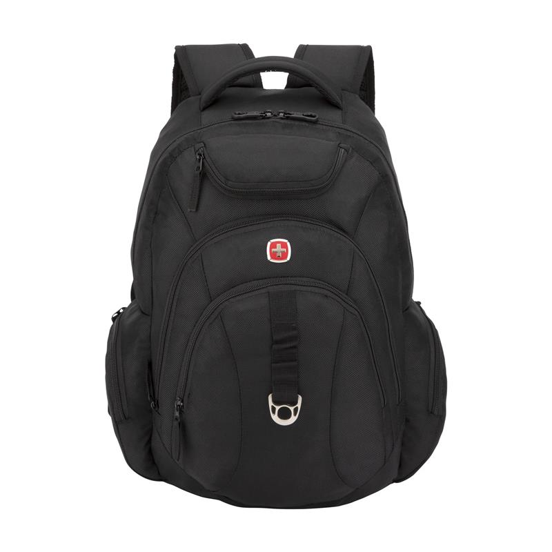 Swiss Gear 17.3" Laptop and Tablet Backpack, Black