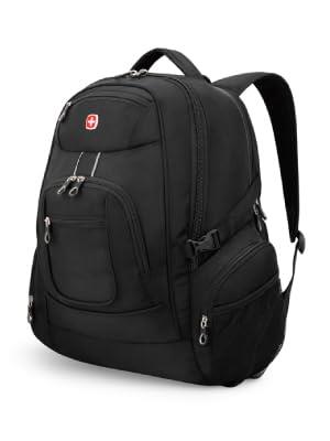 Swiss Gear 17.3" Computer and Tablet Backpack, Black