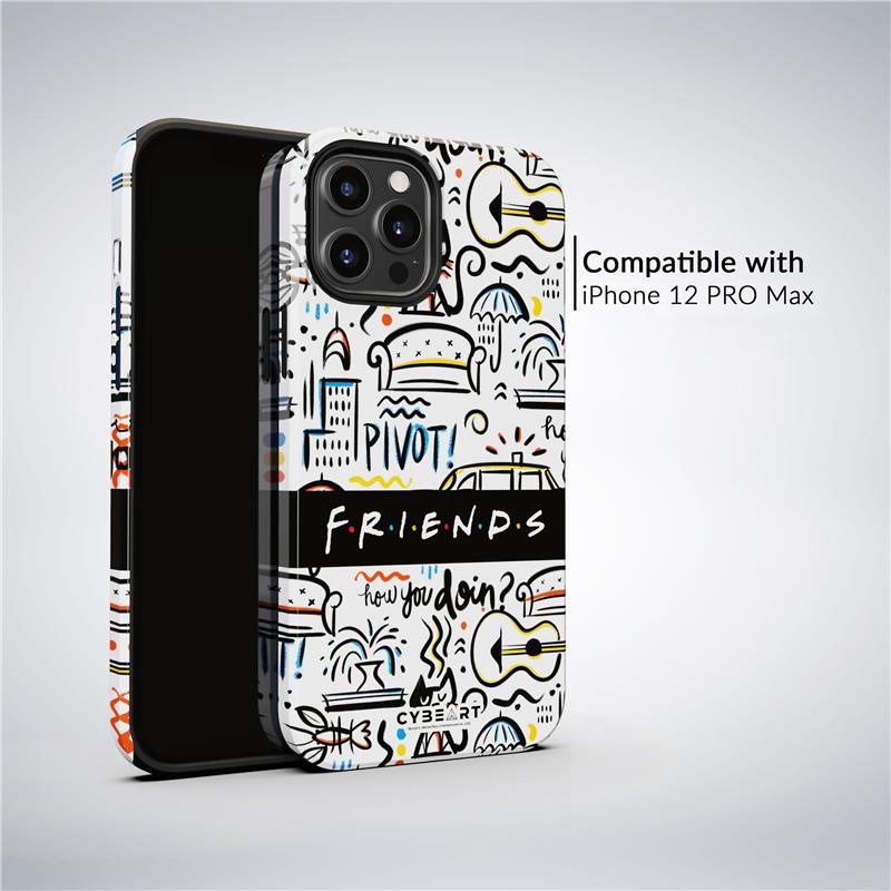 Cybeart | FRIENDS - Iphone 12 Pro Max Impact Proof Phone Case