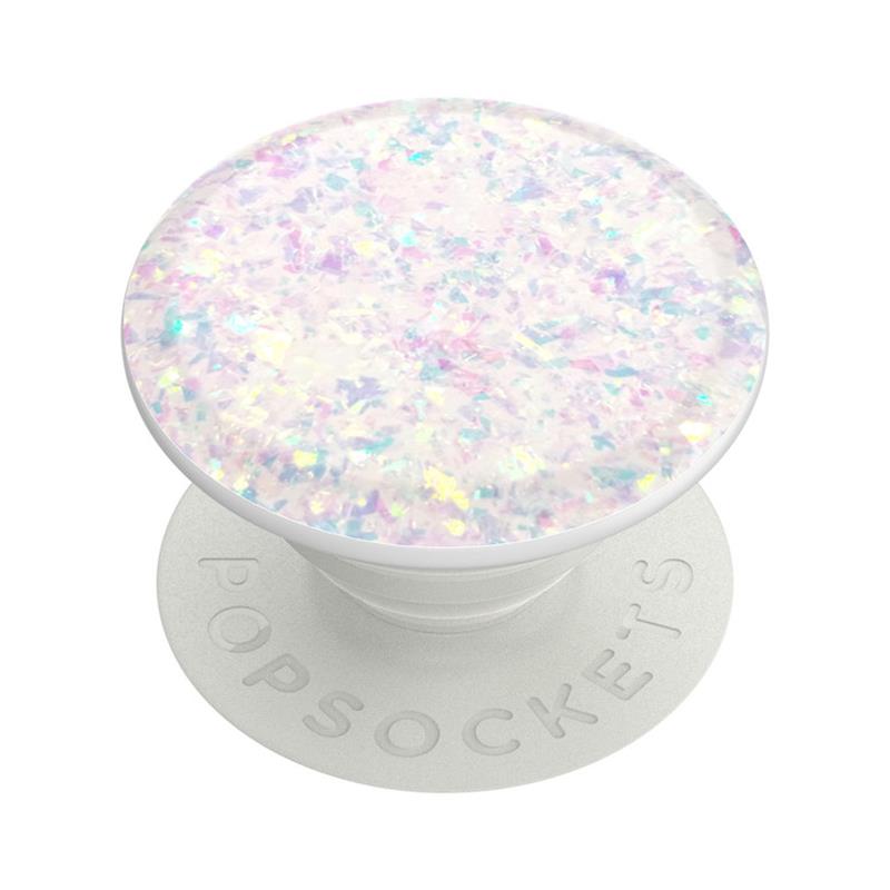 Popsockets- Iridescent Confetti White