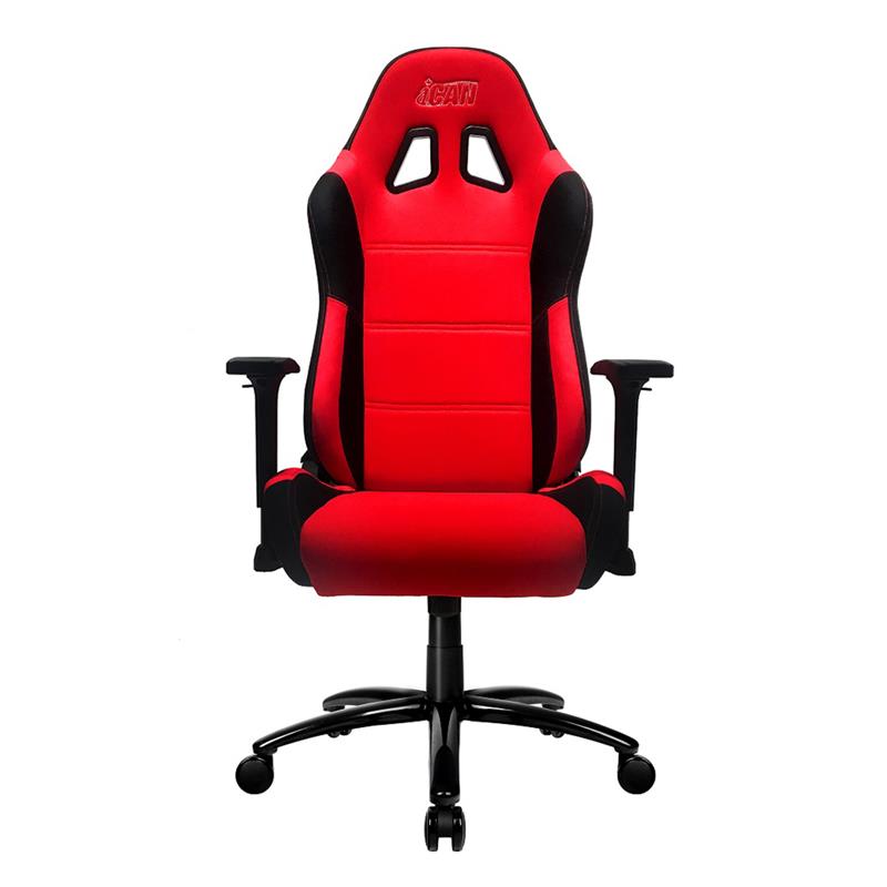 iCAN E-Series Gaming Chair, Black & Red