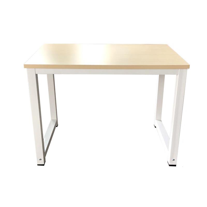 iCAN Modern Office Desk, 100*60*75cm, 25mm Wood Top, Maple