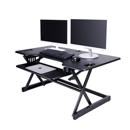 ROCELCO 46" Sit To Stand Adjustable Height Desk Riser