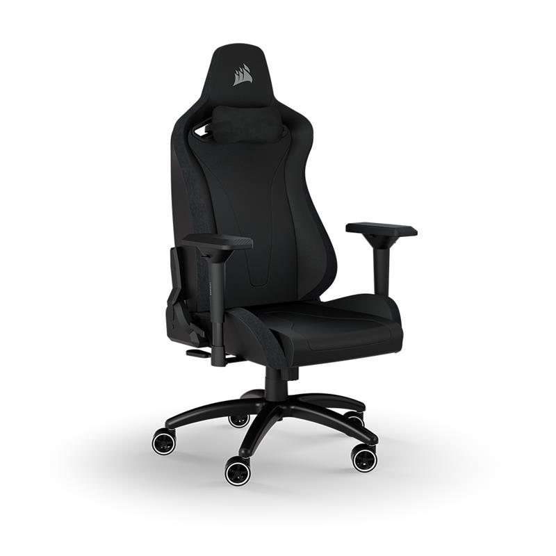 CORSAIR TC200 Leatherette Gaming Chair, Standard Fit, Black