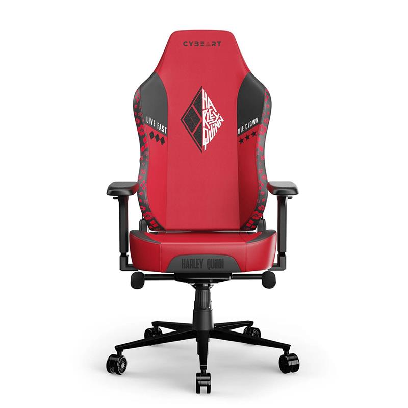 CYBEART | Harley Quinn Gaming Chair - DC Comics | Inbuilt Lumbar Support