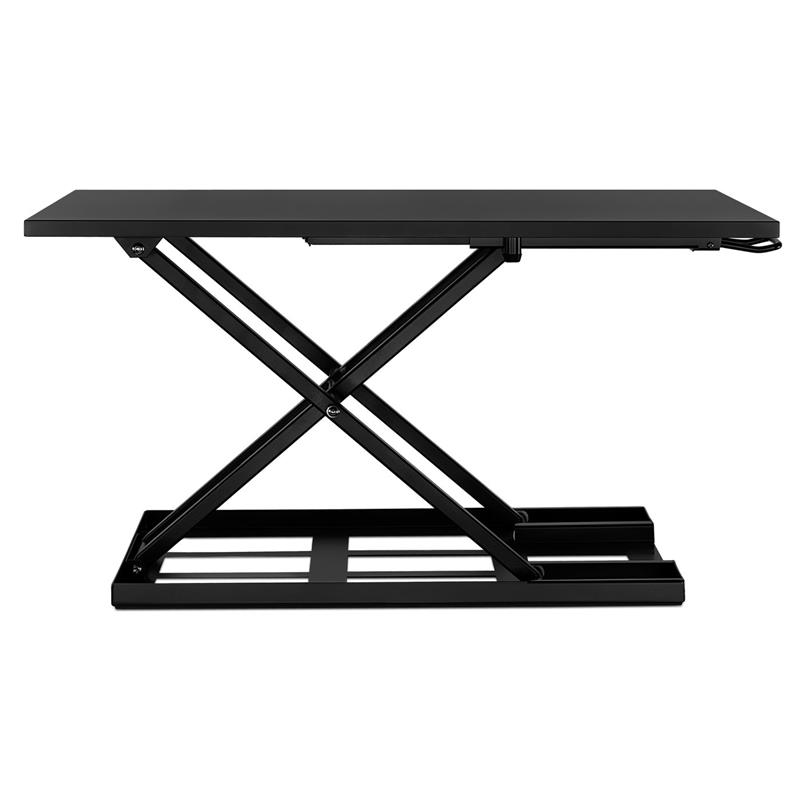 MOUNT-IT! Standing Desk Converter with Sping Adustment 32-in Platform