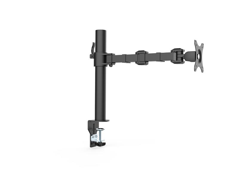 iCAN DLB111 17" - 30" Single Monitor Ergonomic Swivel Arm, VESA 75 mm X 75 mm, 100 mm X 100 mm, Max Load 10 Kg.(Open Box)