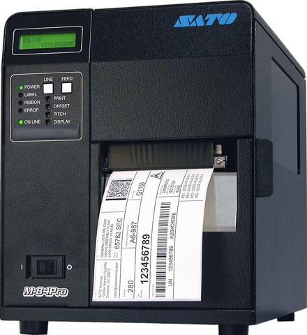 SATO M84PRO Thermal Printer -  4.1IN, 203DPI, 10IPS, ETHERNET (WM8420041)