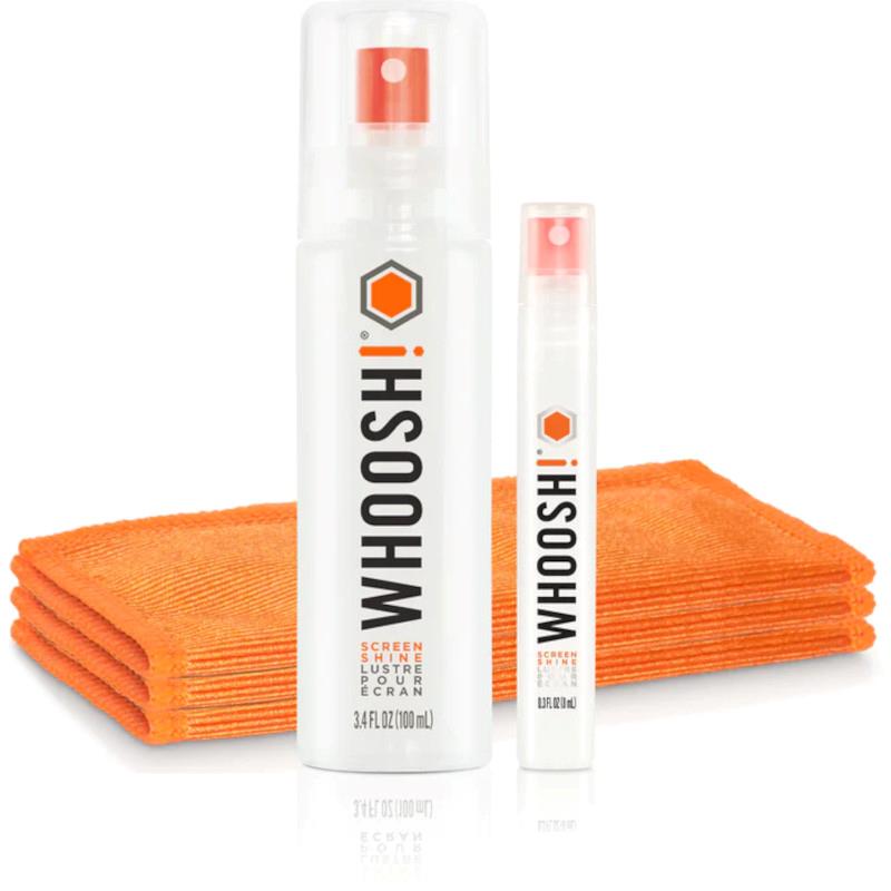 WHOOSH! Screen Shine Duo (100mL + 8mL) | Electronic Screen Cleaner