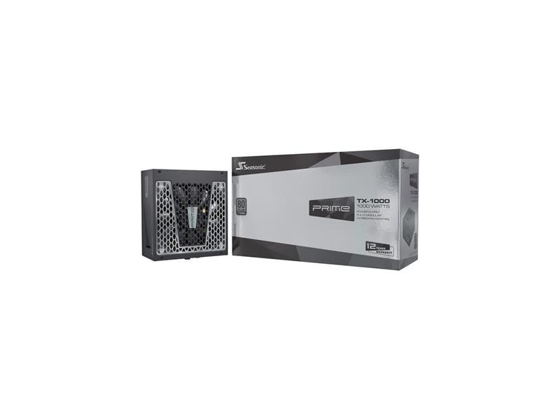 Seasonic PRIME TX-1000, 1000W 80+ Titanium, Full Modular, Fan Control in Fanless, Silent, and Cooling Mode, 12 Year Warranty, P