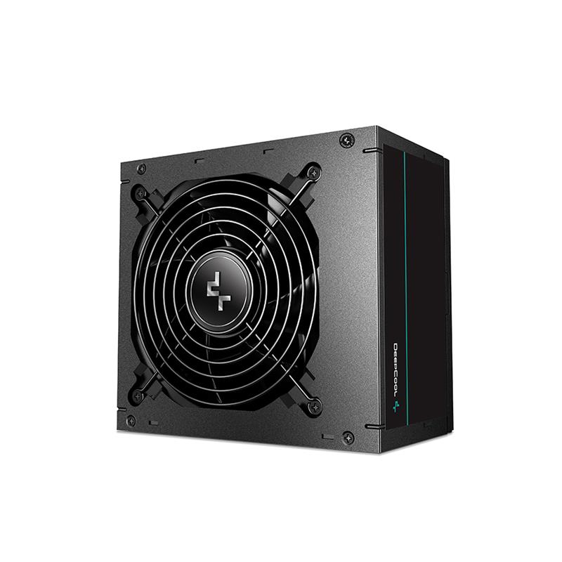 DeepCool PM750D, 80 PLUS Gold Certified, Non-Modular, Black Flat Cables, 5 Year Warranty, 750 Watts