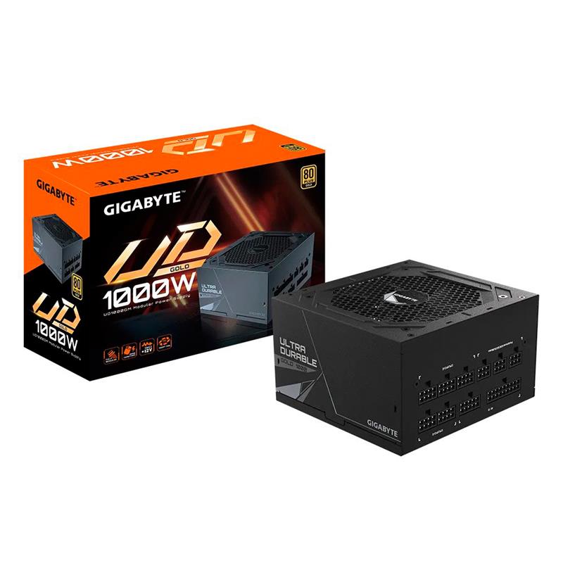 Alimentation  électrique GIGABYTE GP-UD1000GM 1000 W ATX 12V v2.31 80 PLUS GOLD Certifié Full Modular Active PFC