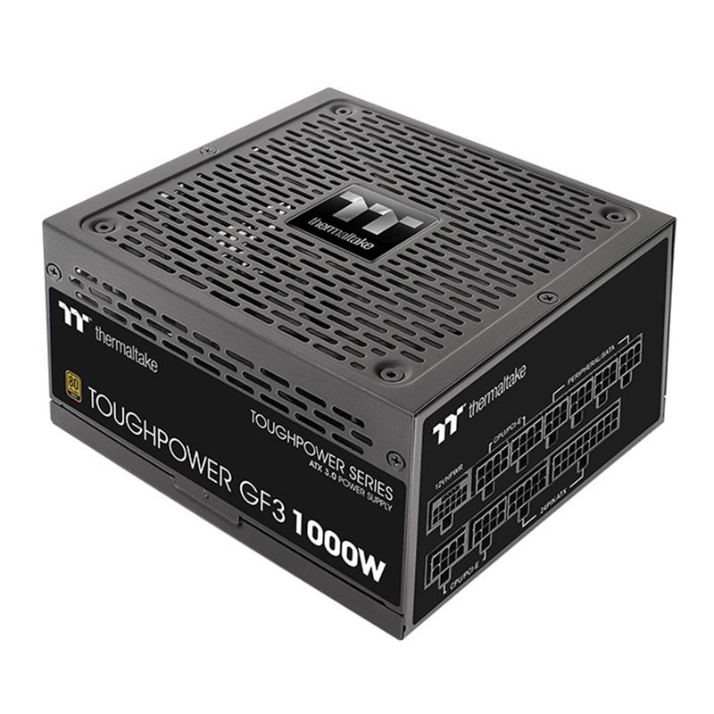 THERMALTAKE Toughpower GF3 1000W 80+ Gold Full Modular ATX 3.0 Standard Power Supply, PCIe Gen.5 12VHPWR Connector Included(...